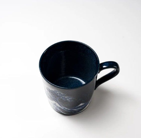 Mug with Handle 300ml Great Wave Design - SuperSaverAU - view 3