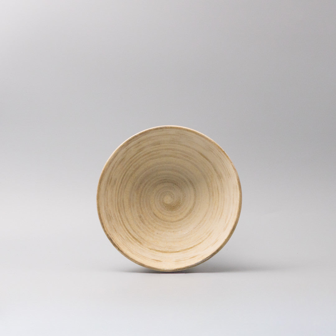Premium 17cm Washed Sandstone Glaze Ceramic Udon Bowl 700ml Dishwasher Microwave Safe
