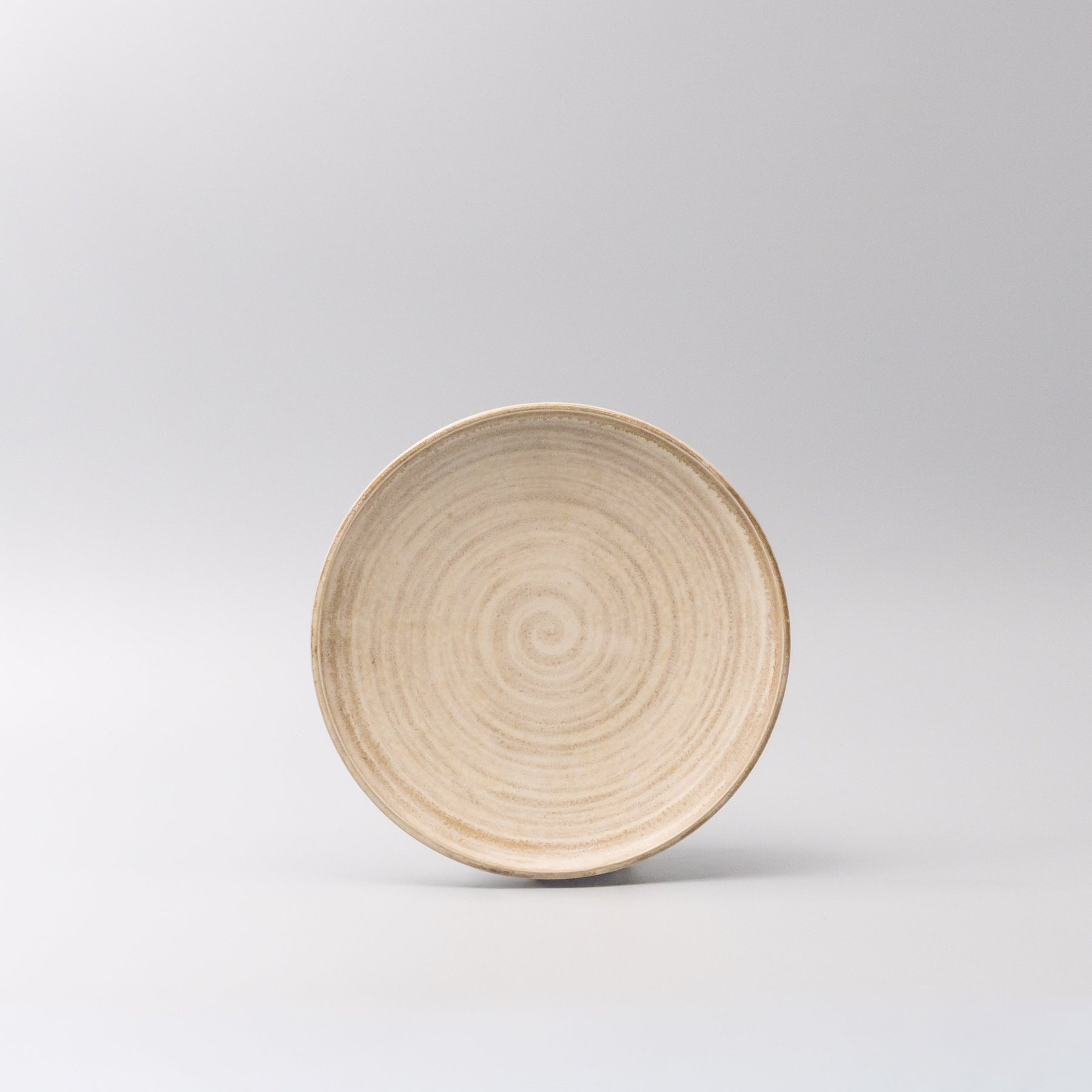 Premium 19cm Washed Sandstone Glaze Ceramic Side Plate Japanese Tableware