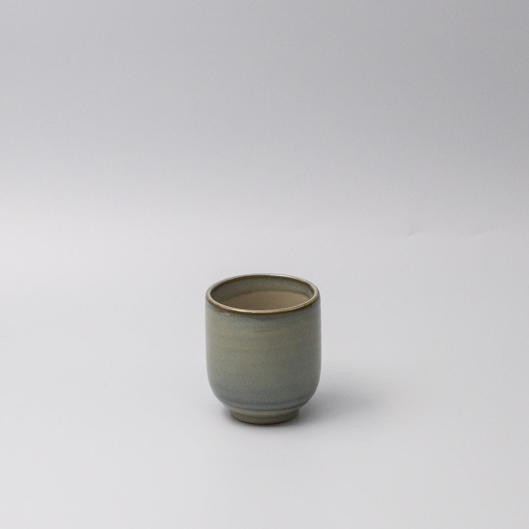 Premium 280ml Sage Glaze Yunomi Mug Japanese Ceramic Tea Cup Dishwasher Microwave Safe
