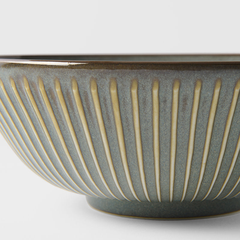 Premium 21cm Green Sendan Glaze Ceramic Bowl 950ml Dishwasher Microwave Safe