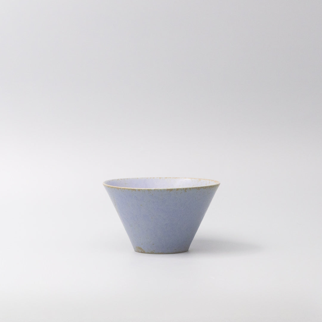 Premium Fluted Bowl – Blue Fade Glaze 13cm