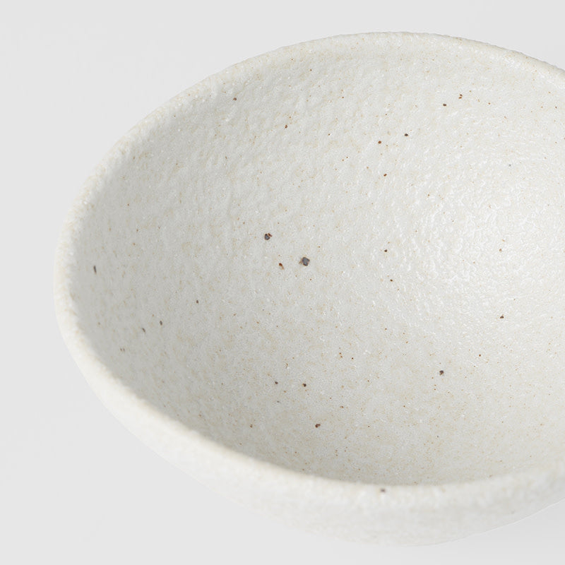 Premium 13cm Shell White Glaze Egg Shaped Ceramic Bowl 200ml Dishwasher Microwave Safe