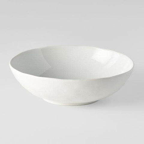 Premium Oval Bowl – White Parchment Glaze 16cm, 300ml