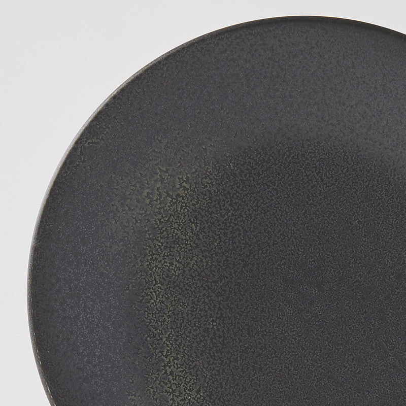 Premium 28.5cm BB Black Glaze Ceramic Dinner Plate Dishwasher Microwave Safe