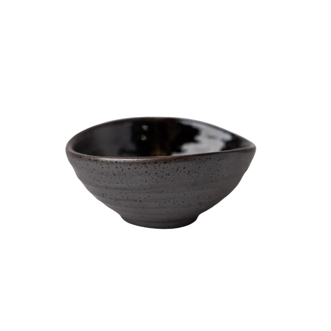 Bowl Small 10cm Metallic Black Glaze - SuperSaverAU - view 4