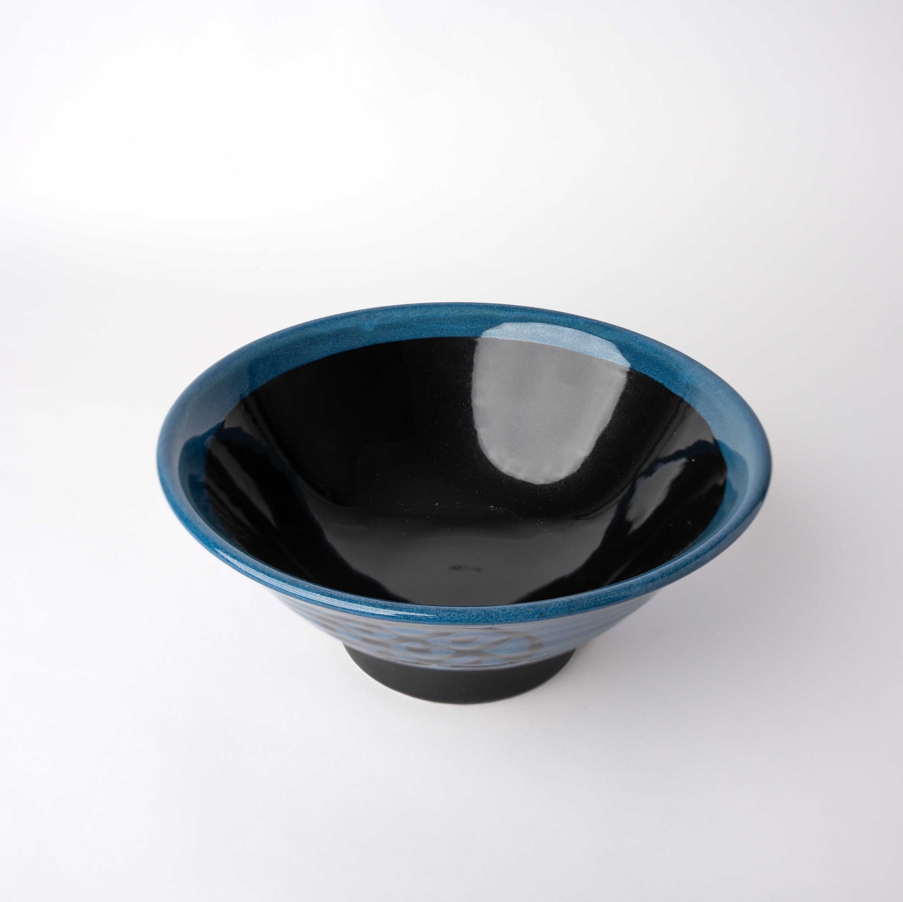 Premium Blue Mon Udon Bowl for Noodles & Soup - 20cm