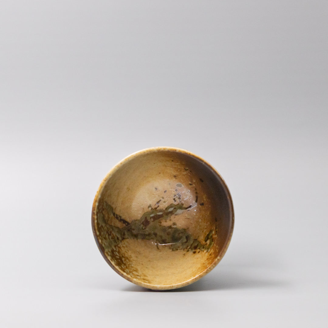 Premium Deep Wabi Sabi Glaze Bowl – Brown 13cm