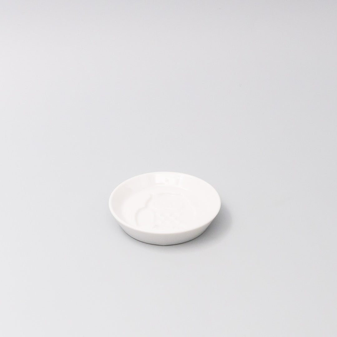 Premium 8.2cm Silhouette Owl Ceramic Sauce Dish Japanese Tableware