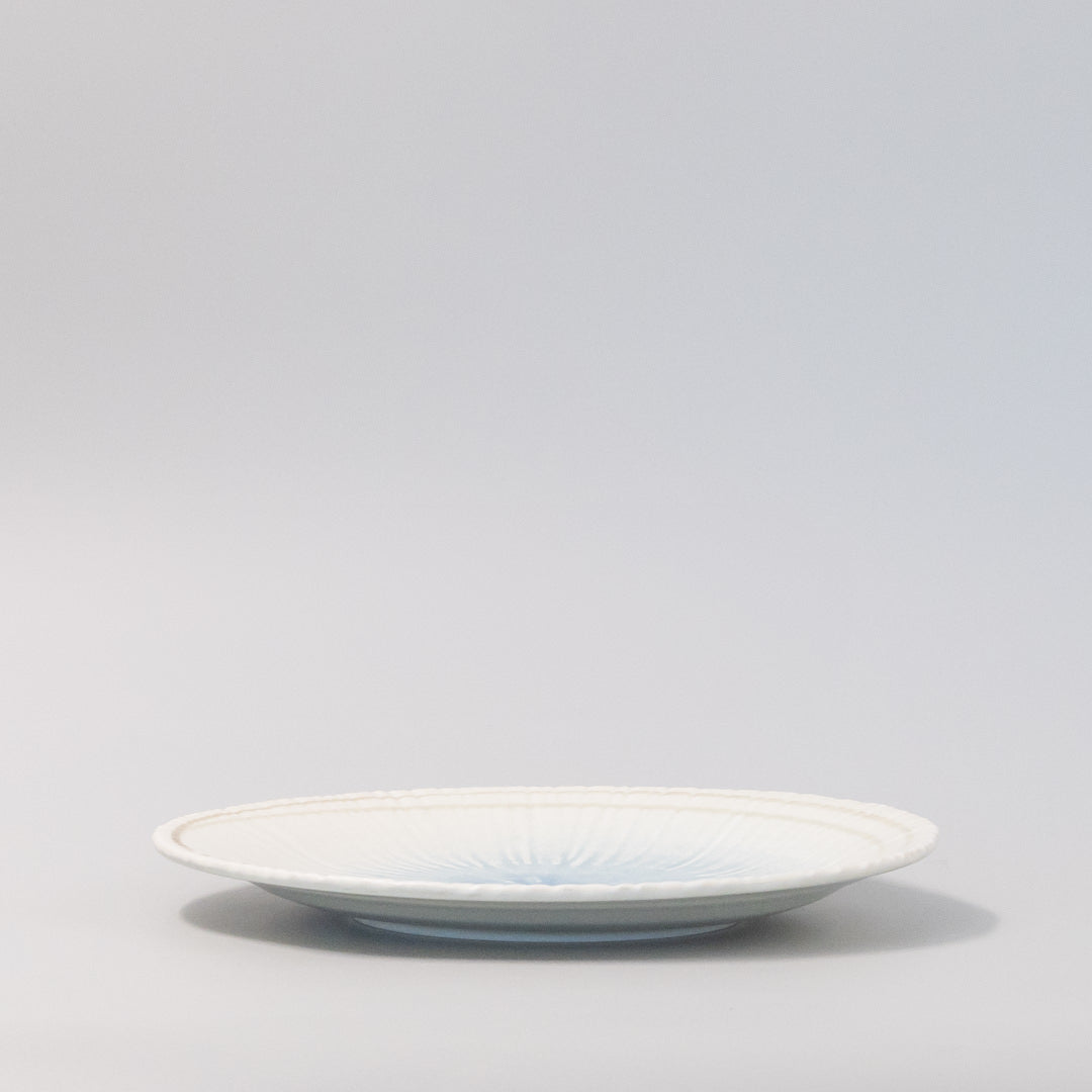 Premium 25cm Okinawa Glaze Organic Ceramic Plate Japanese Tableware