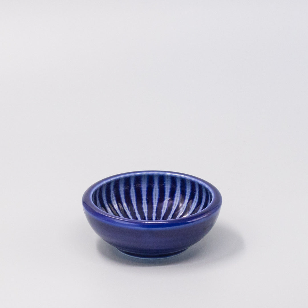 Premium 12cm Focus Blue Glaze Ceramic Bowl Dishwasher Microwave Safe