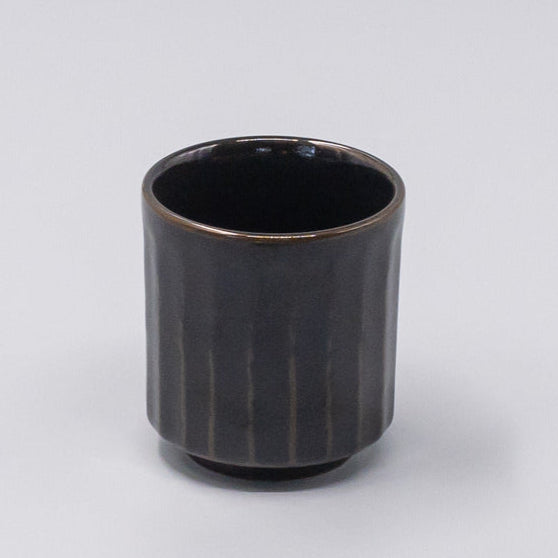 Premium 220ml Shinogi Tenmokku Glaze Ceramic Mug Dishwasher Microwave Safe