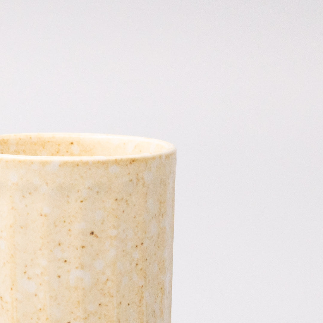 Premium 220ml Shinogi Oatmeal Glaze Ceramic Mug Dishwasher Microwave Safe