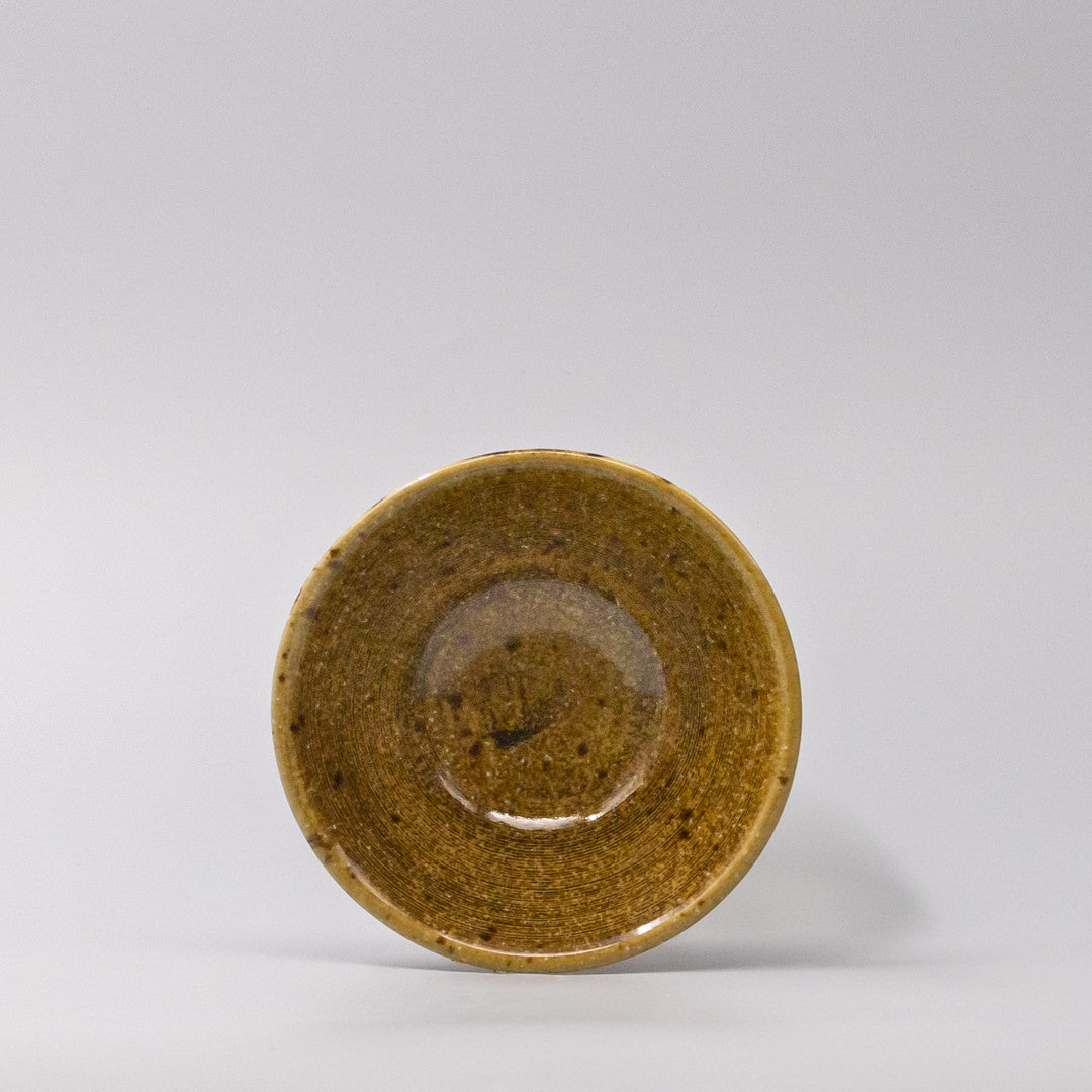 Premium 12.6cm Shinogi Caramel Glaze Ceramic Bowl 230ml Dishwasher Microwave Safe