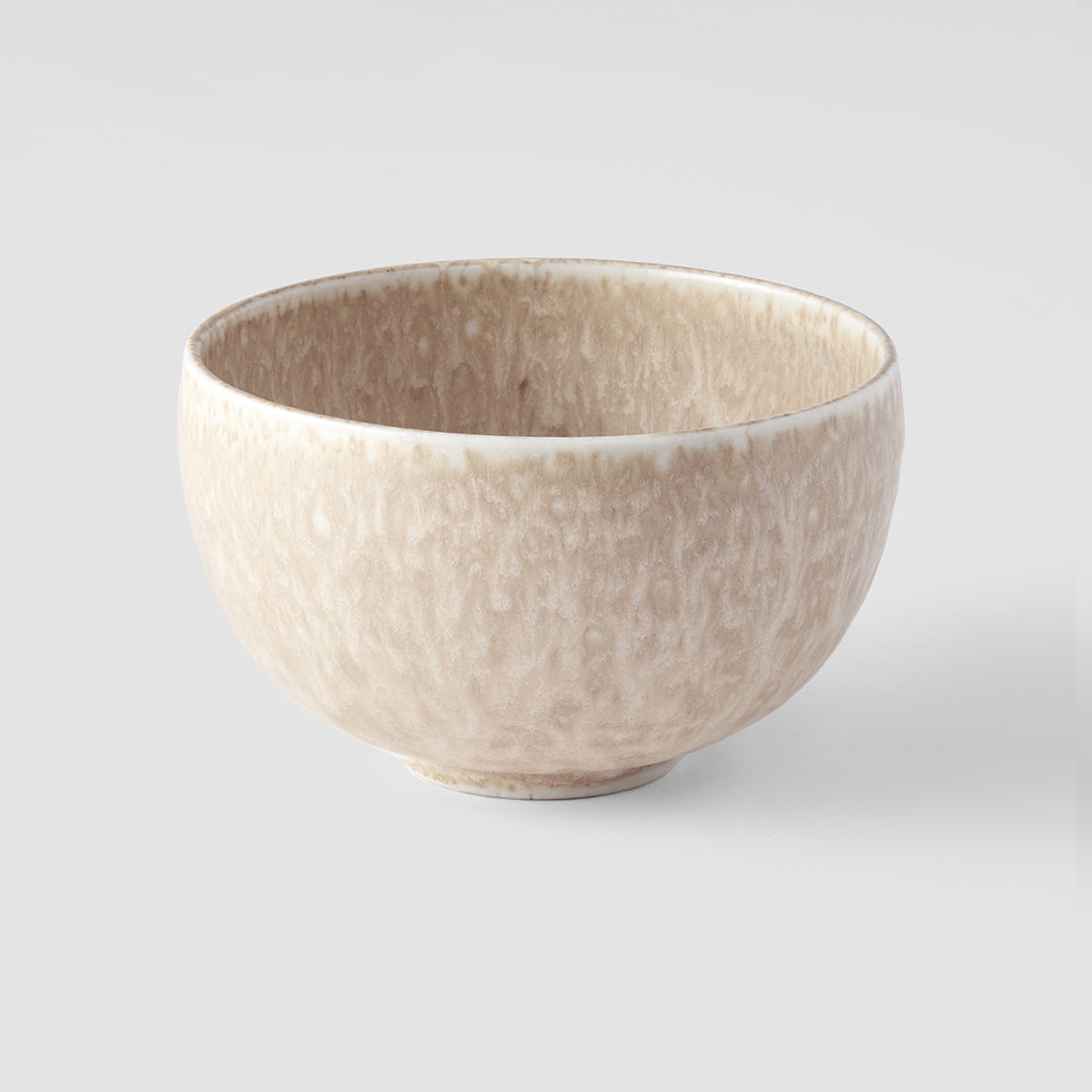 Premium Ceramic Bowl – Beige White Fade Glaze 11cm, 300ml