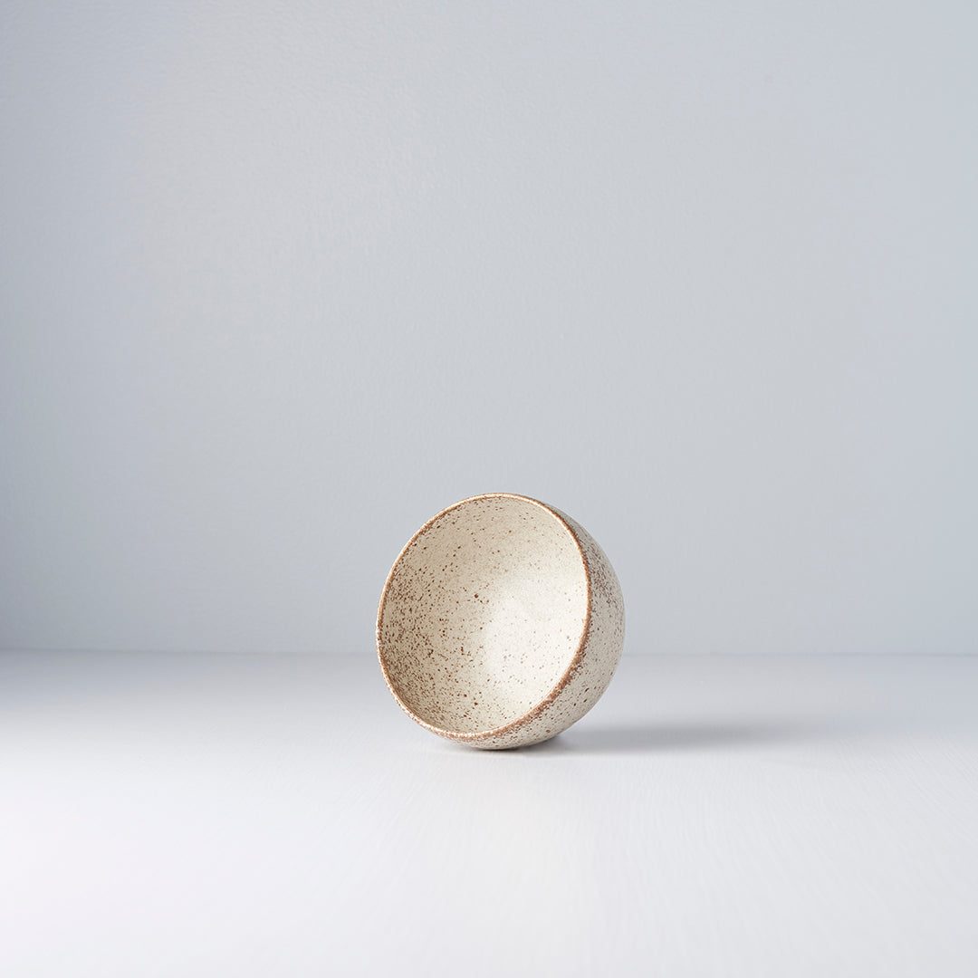 Premium Ceramic Round Bowl – Beige Sand Fade Glaze 10.5cm, 300ml