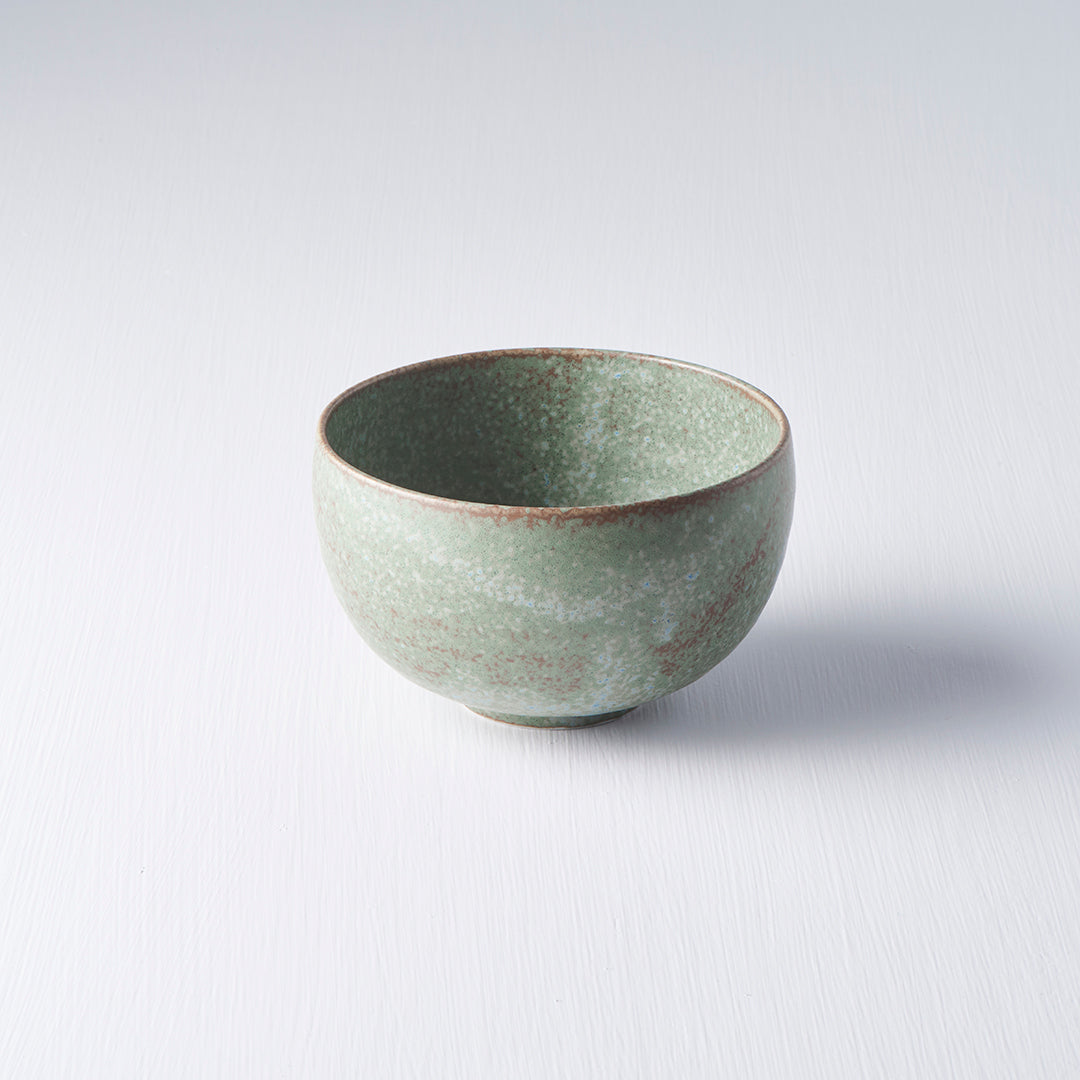 Premium Ceramic Bowl – Green Fade Glaze 11cm, 300ml