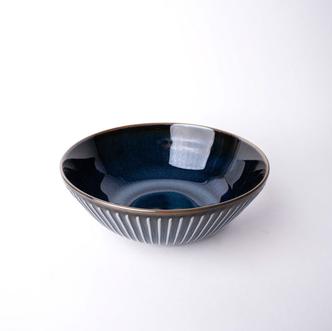 Premium Bowl with Navy Sendan Glaze - 21cm, 950ml