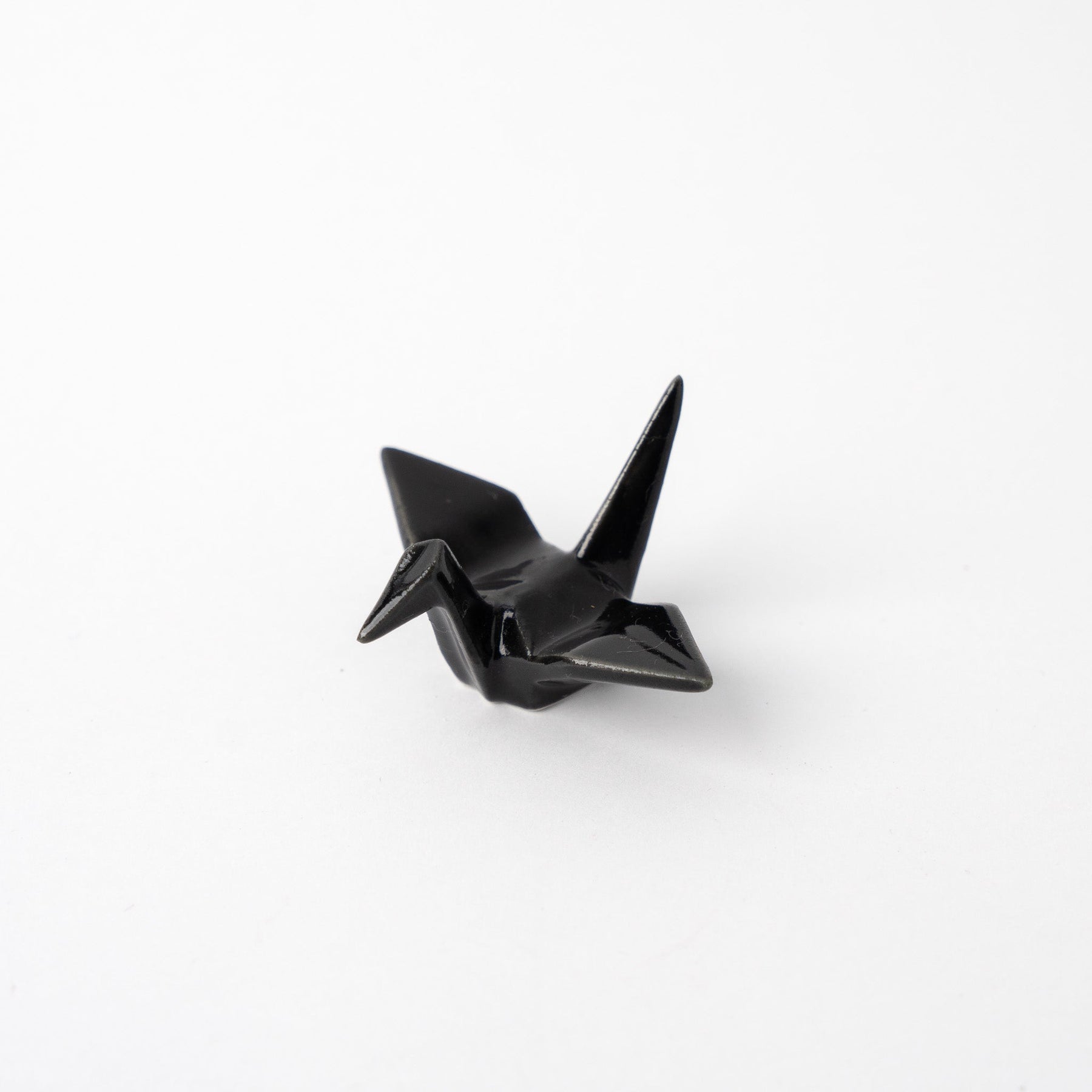Premium Black Origami Crane Chopstick Rest Dishwasher Microwave Safe