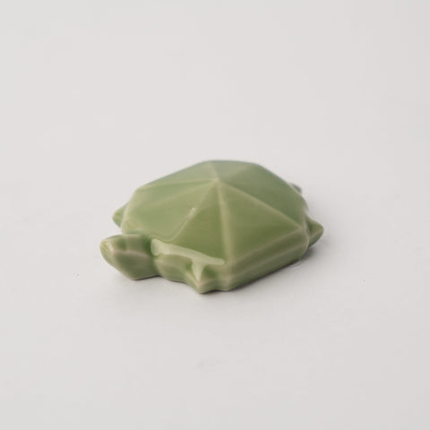 Premium Green Tortoise Chopstick Rest Japanese Ceramic Tableware
