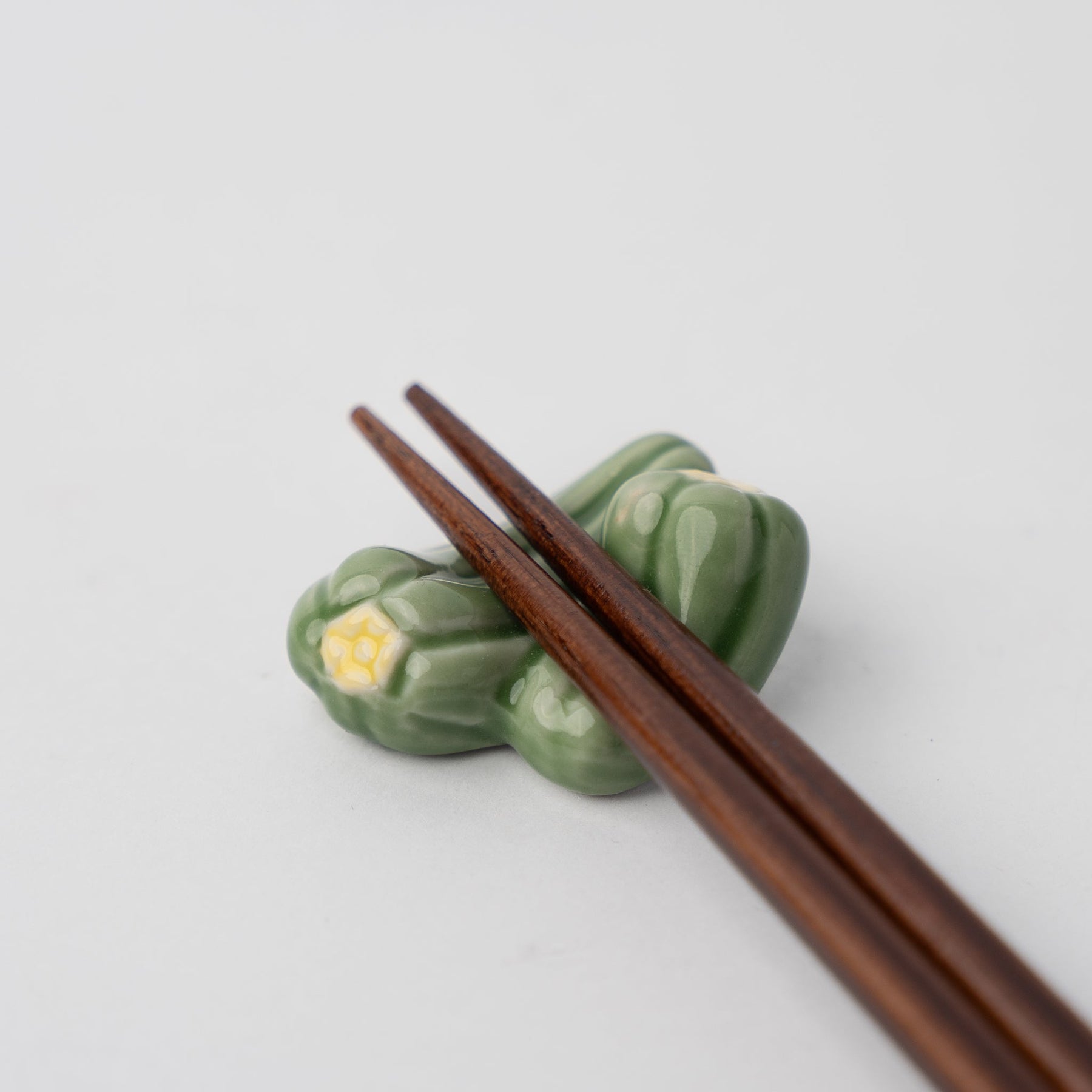 Premium Green Pepper Chopstick Rest Dishwasher Microwave Safe