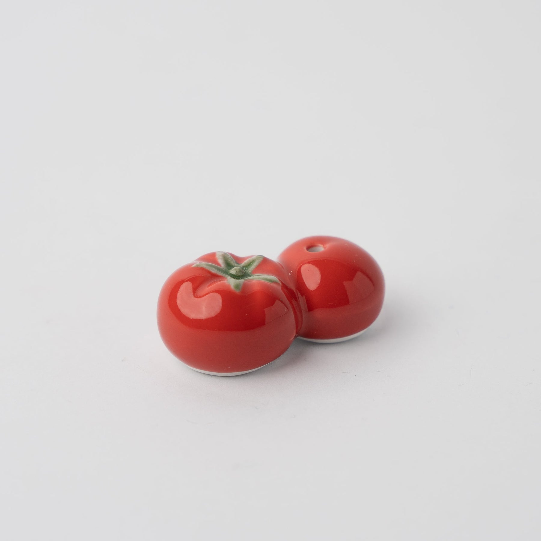 Red Tomato Incense Holder Decorative Home Fragrance Stand