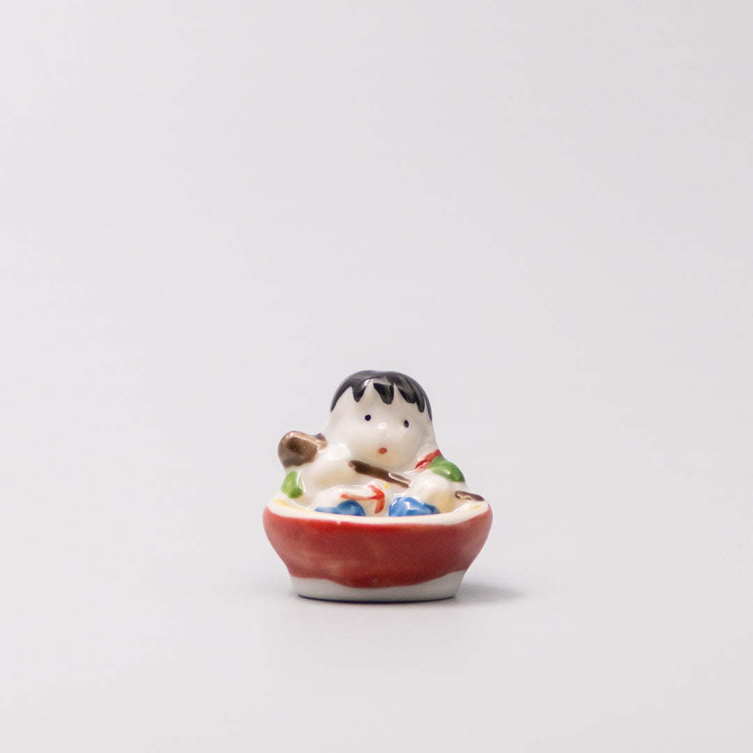 White Sumo Chopstick Rest Japanese Tableware Dishwasher Microwave Safe