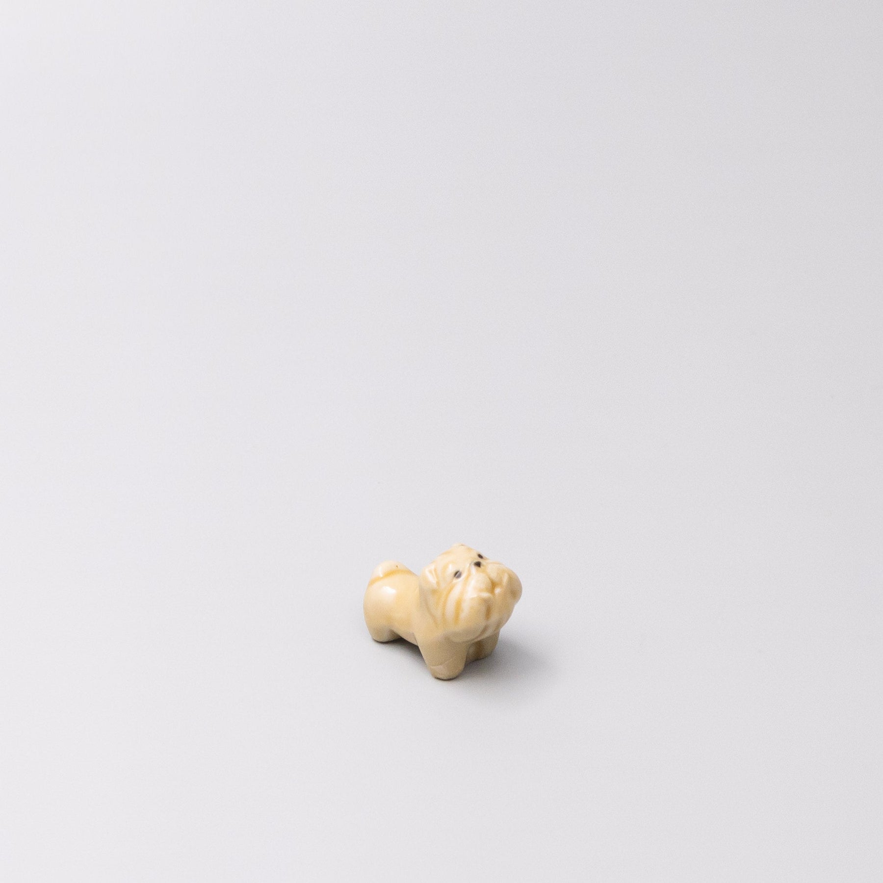 Premium Beige Boxer Dog Ceramic Chopstick Rest Dishwasher Safe