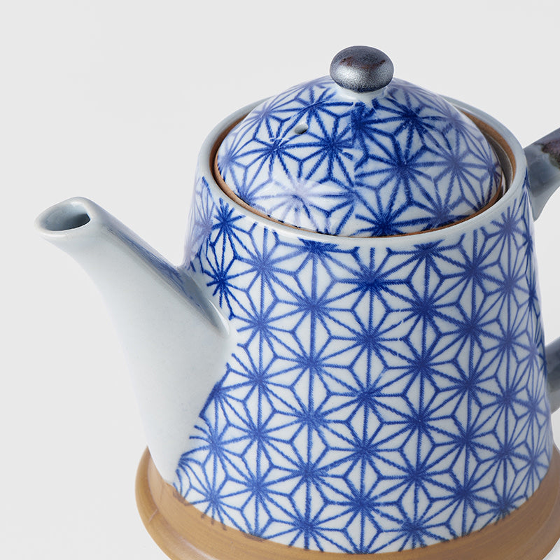 Premium 400ml Starburst Glaze Ceramic Teapot Dishwasher Microwave Safe