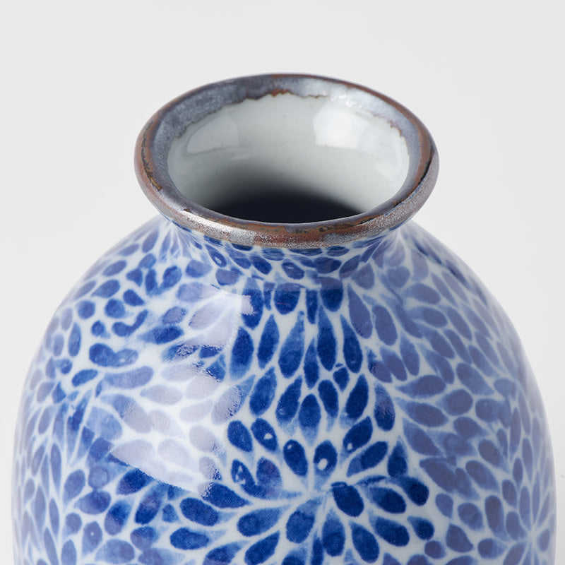 Premium 300ml Chrysanthemum Glaze Ceramic Sake Jug Japanese Pourer