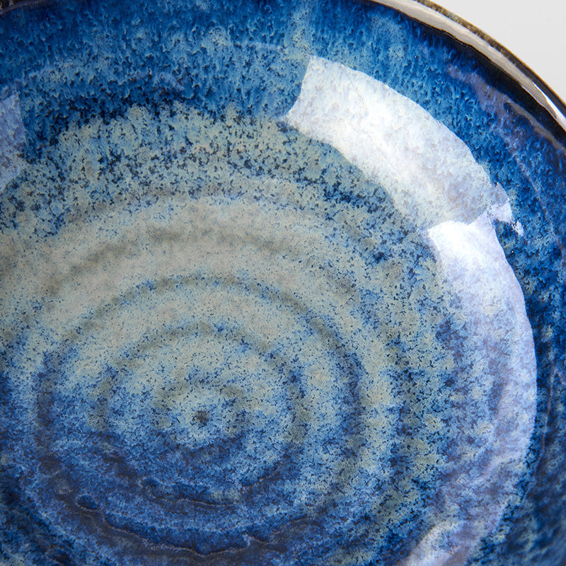 Premium Organic Bowl – Dark Blue Kanso Indigo Glaze 15cm, 250ml