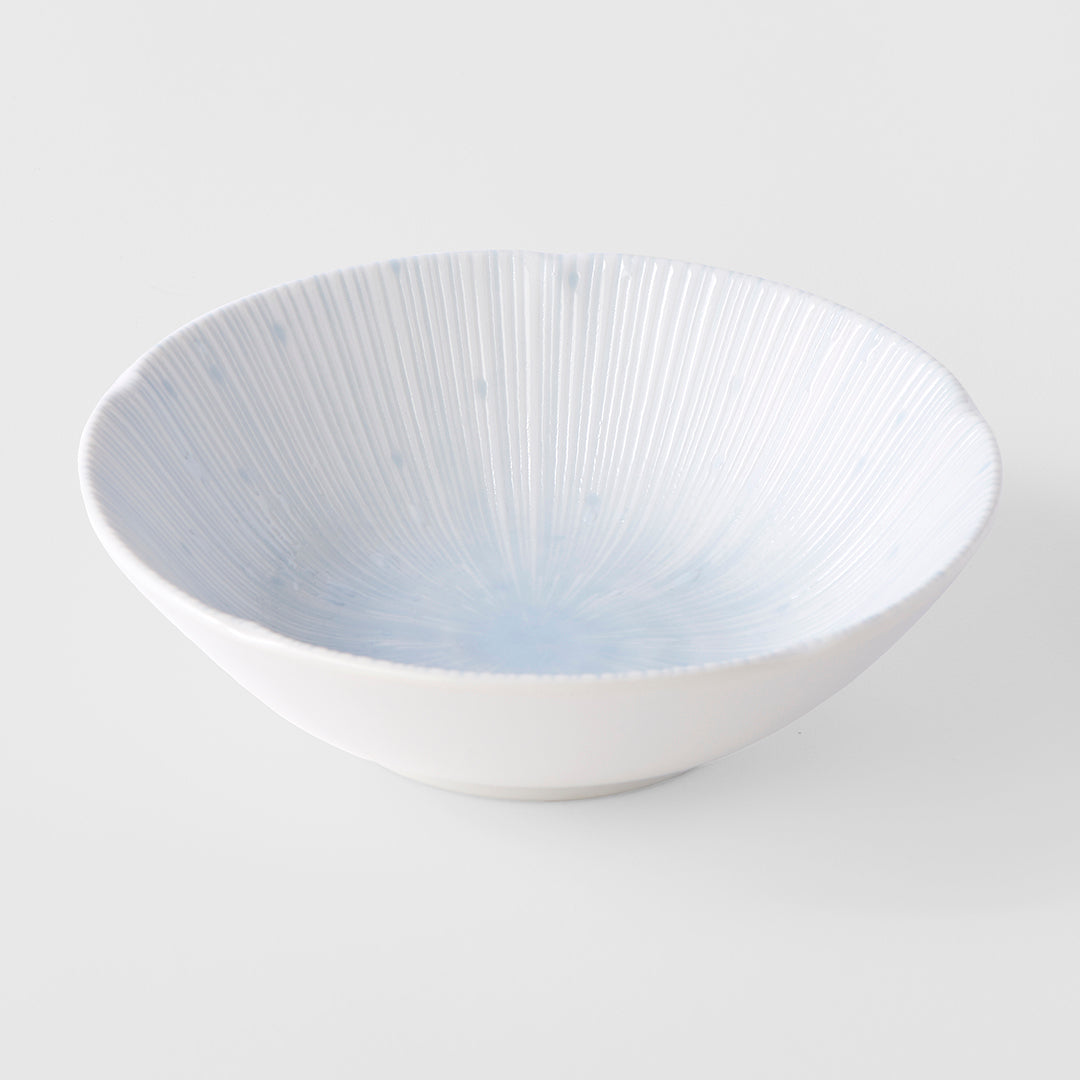 Premium 14cm Ice White Glaze Ceramic Bowl 200ml Dishwasher Microwave Safe