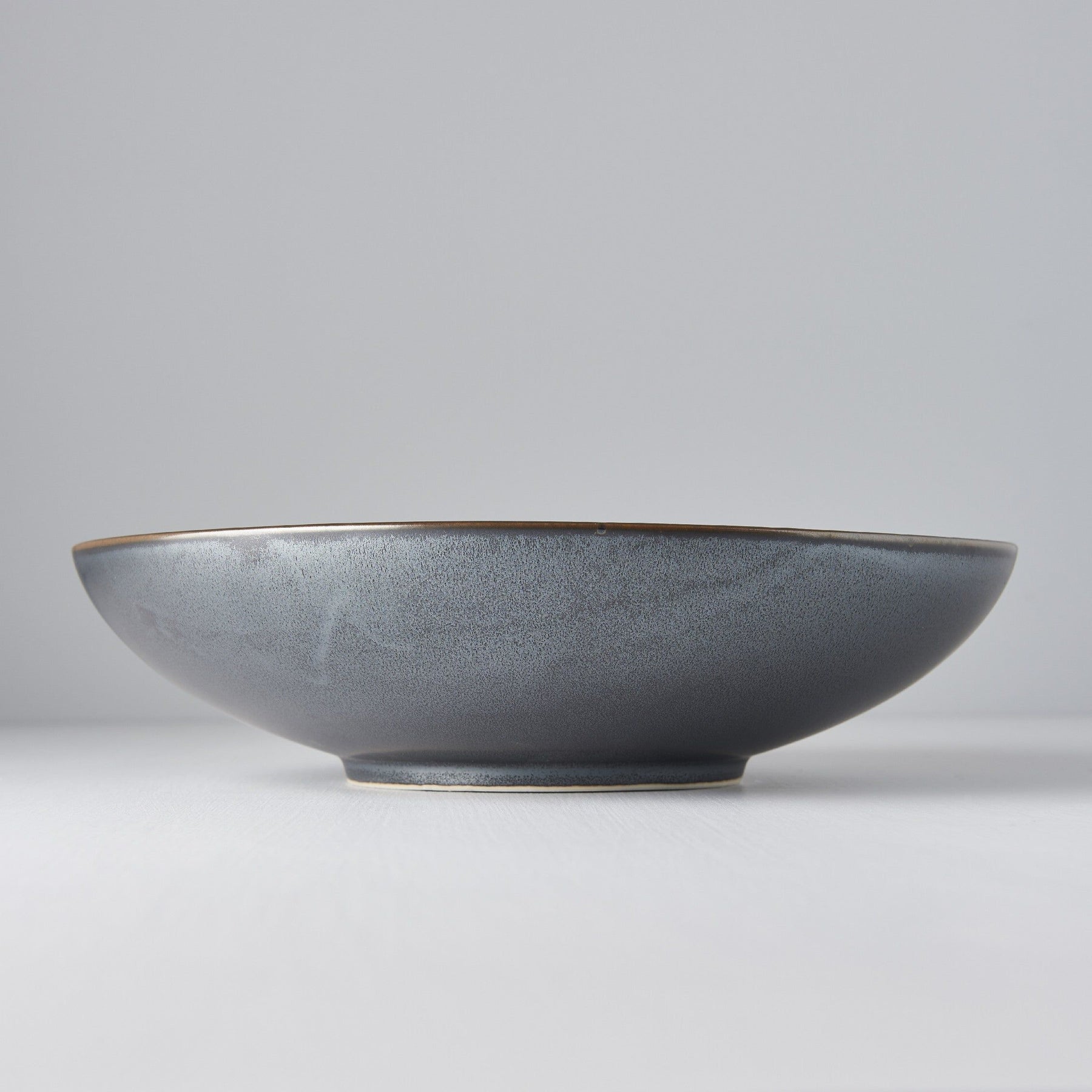 Serving Bowl 28cm Black Pearl Glaze - SuperSaverAU - view 4