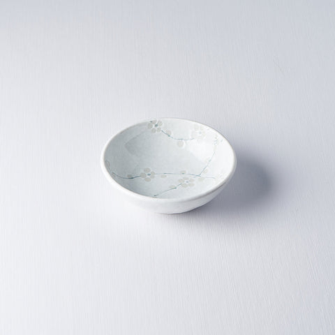 White Blossom Glaze 13cm Ceramic Bowl 200ml Dishwasher Microwave Safe