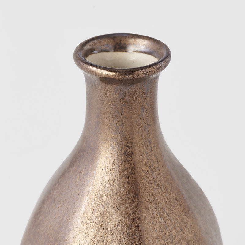 Premium 275ml Kin Copper Glaze Ceramic Sake Jug Dishwasher Microwave Safe