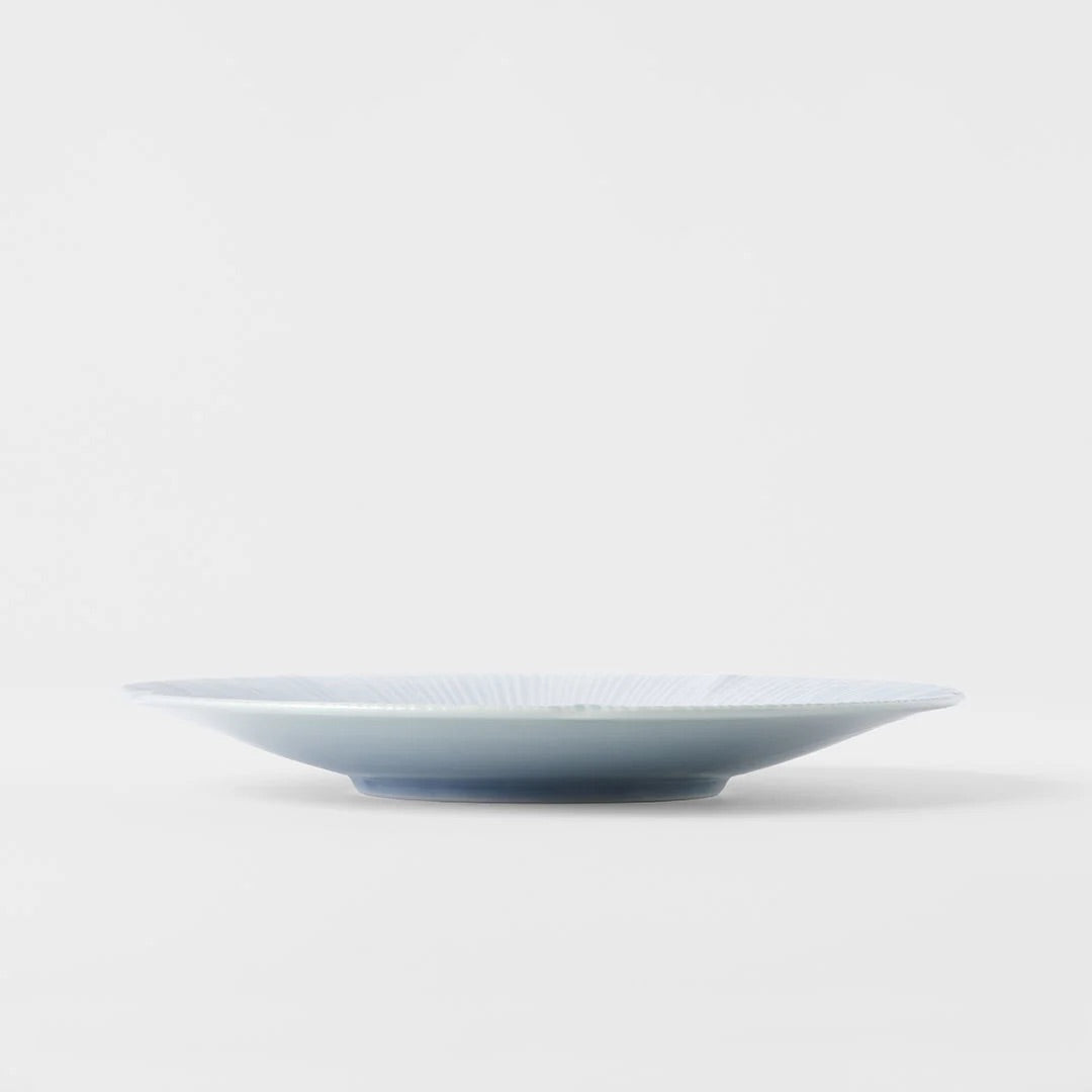 Premium 22cm Ice Blue Glaze Ceramic Side Plate Dishwasher Microwave Safe