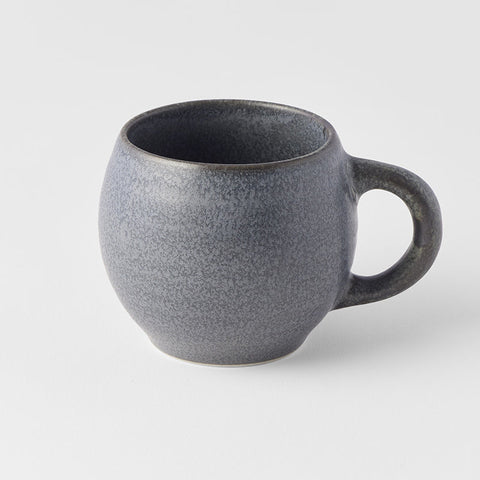 Premium 300ml Ash Grey Glaze Maru Ceramic Mug Dishwasher Microwave Safe