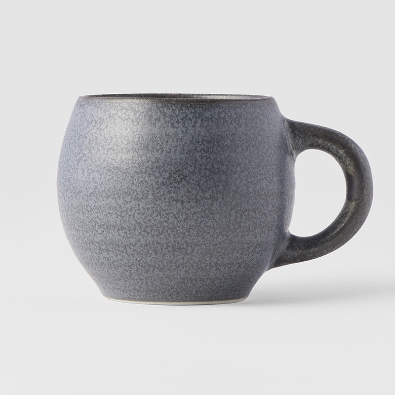 Premium 300ml Ash Grey Glaze Maru Ceramic Mug Dishwasher Microwave Safe