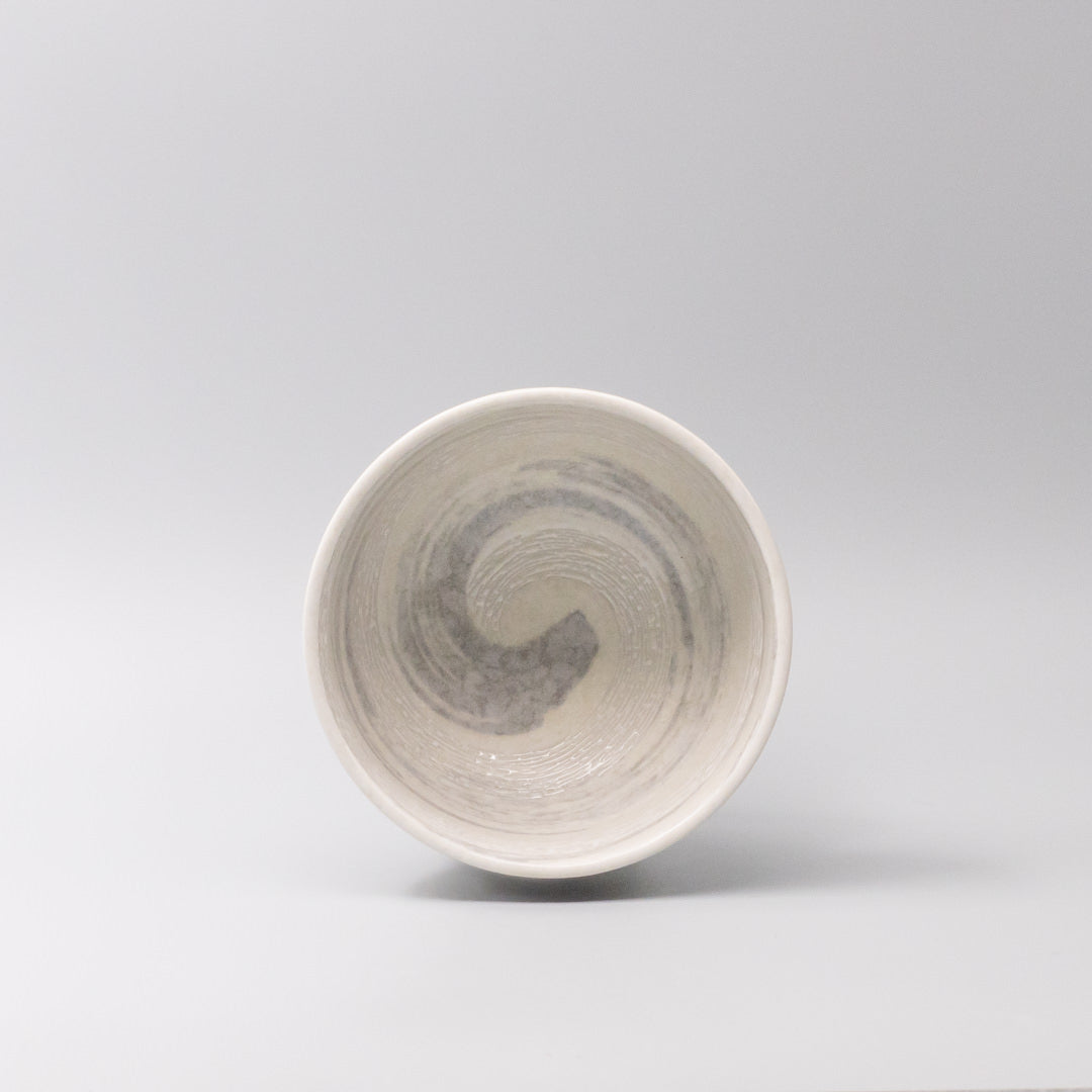 Premium Grey Swirl Bowl – 16cm Ceramic Serving Bowl