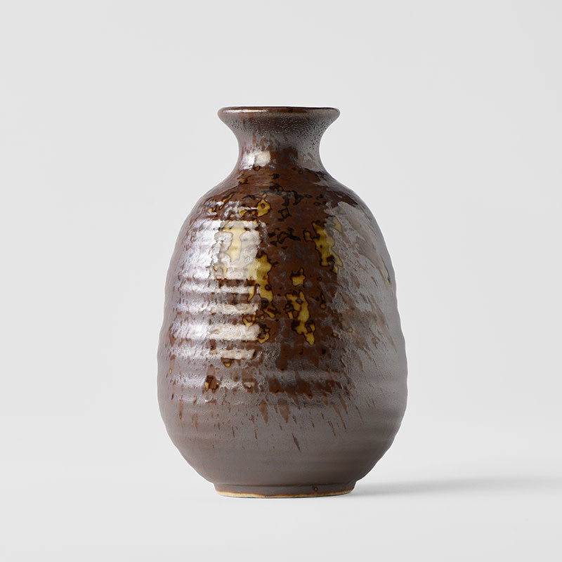 Premium Sake Jug – Green Forest Speckle Glaze 280ml
