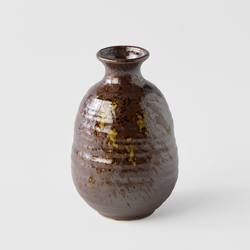 Premium Sake Jug – Green Forest Speckle Glaze 280ml