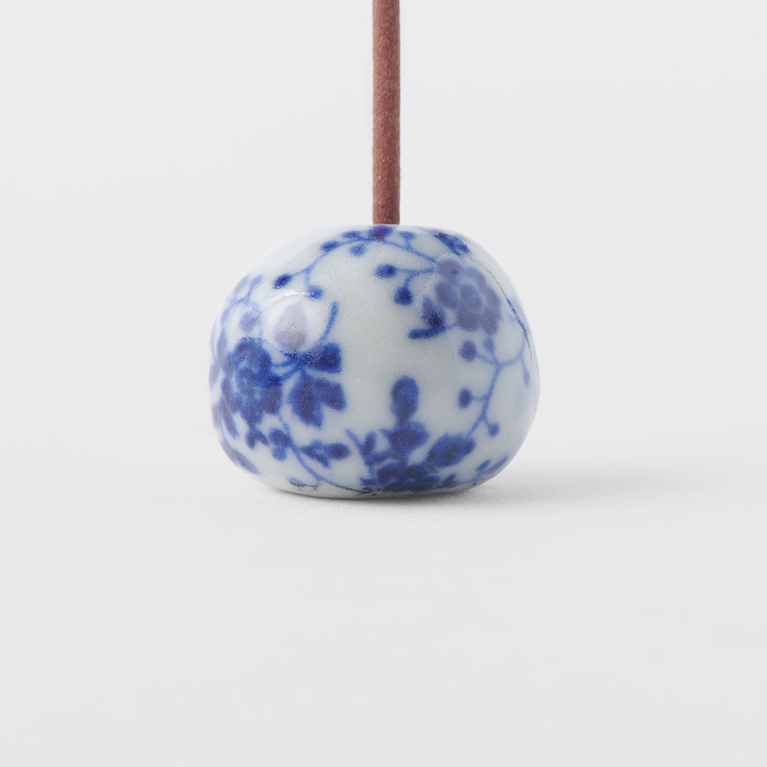 Premium Blue Bloom Incense Stand – Compact 2.3cm Holder