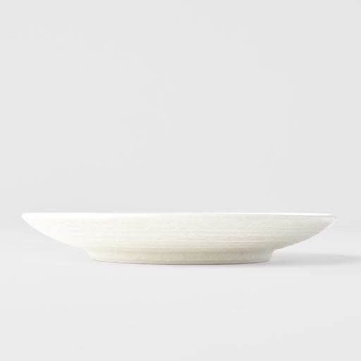 Premium 19.5cm White Star Glaze Ceramic Side Plate Dishwasher Microwave Safe