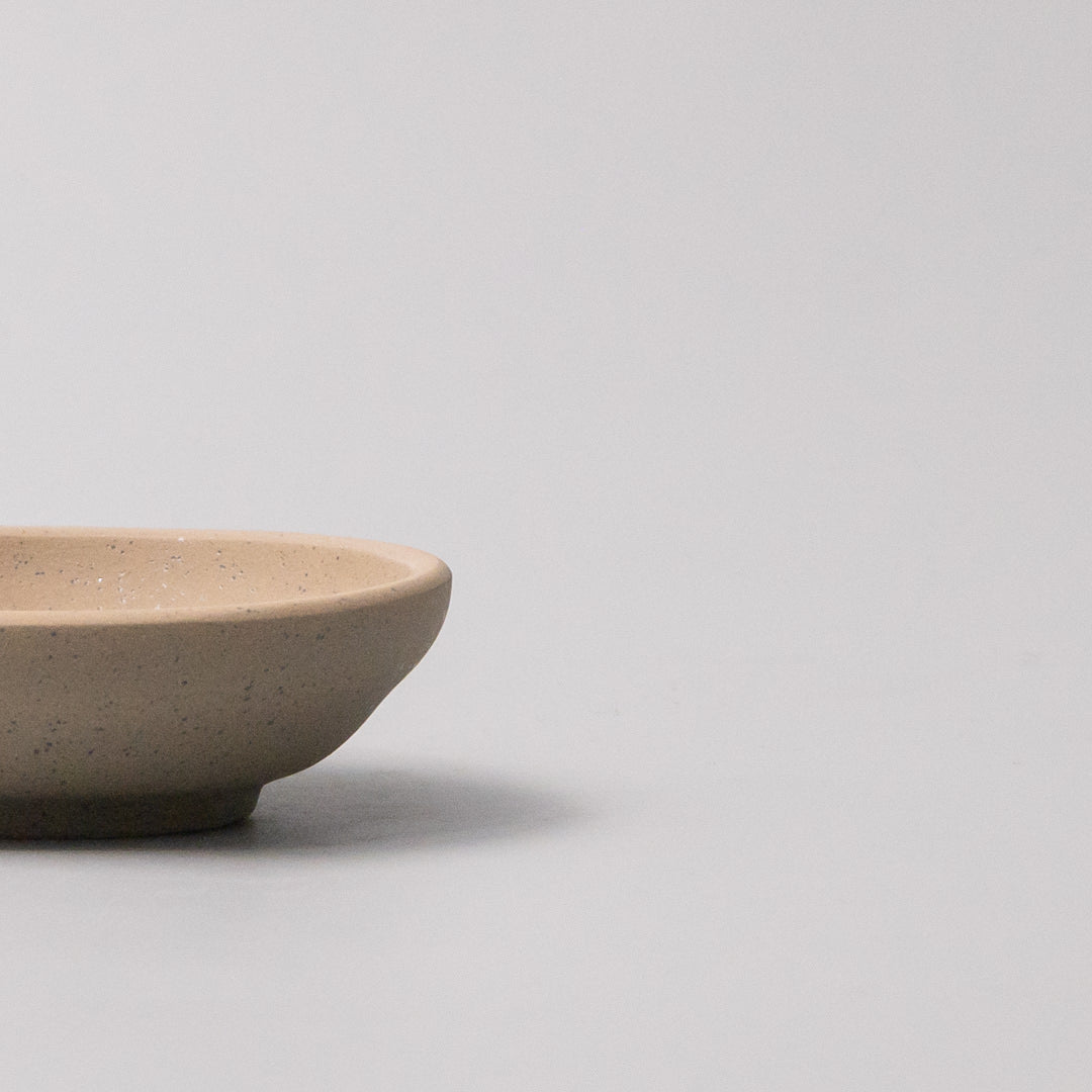 Premium 8cm Kozara Dry Latte Glaze Ceramic Sauce Dish Dishwasher Microwave Safe