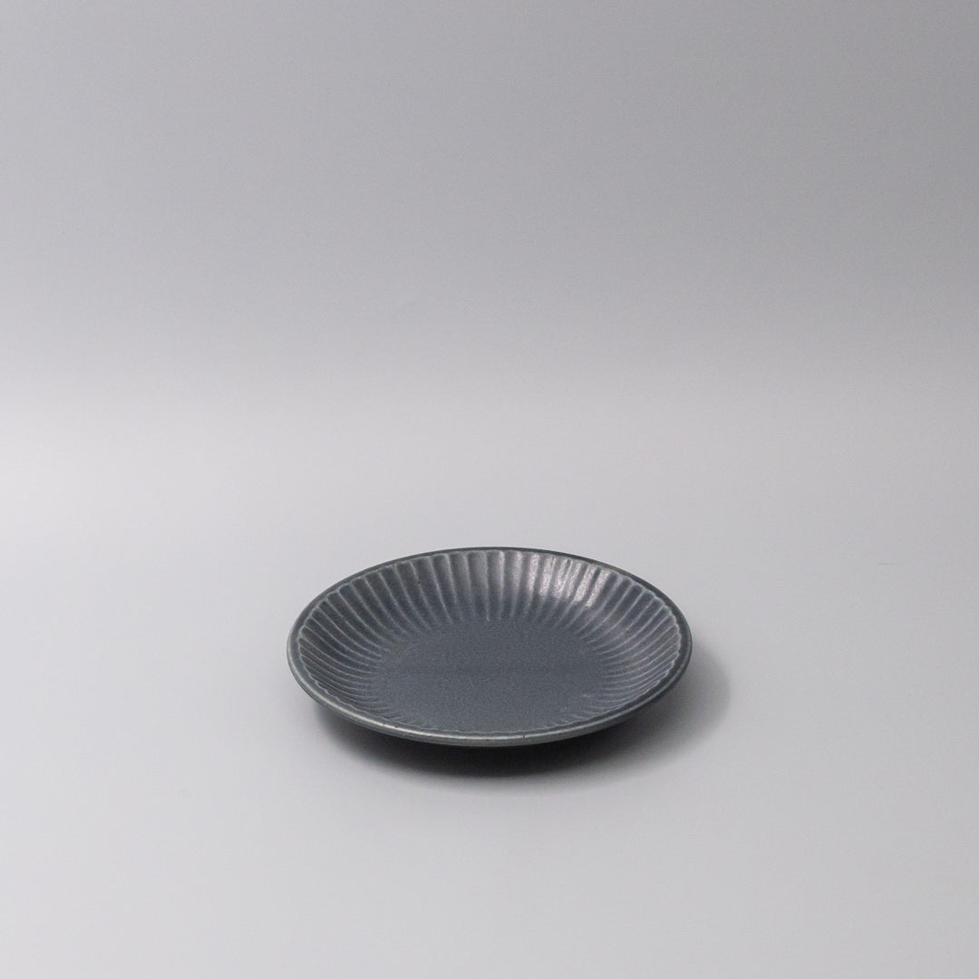 Premium 15.5cm Sunburst Dark Navy Glaze Ceramic Plate Dishwasher Microwave Safe