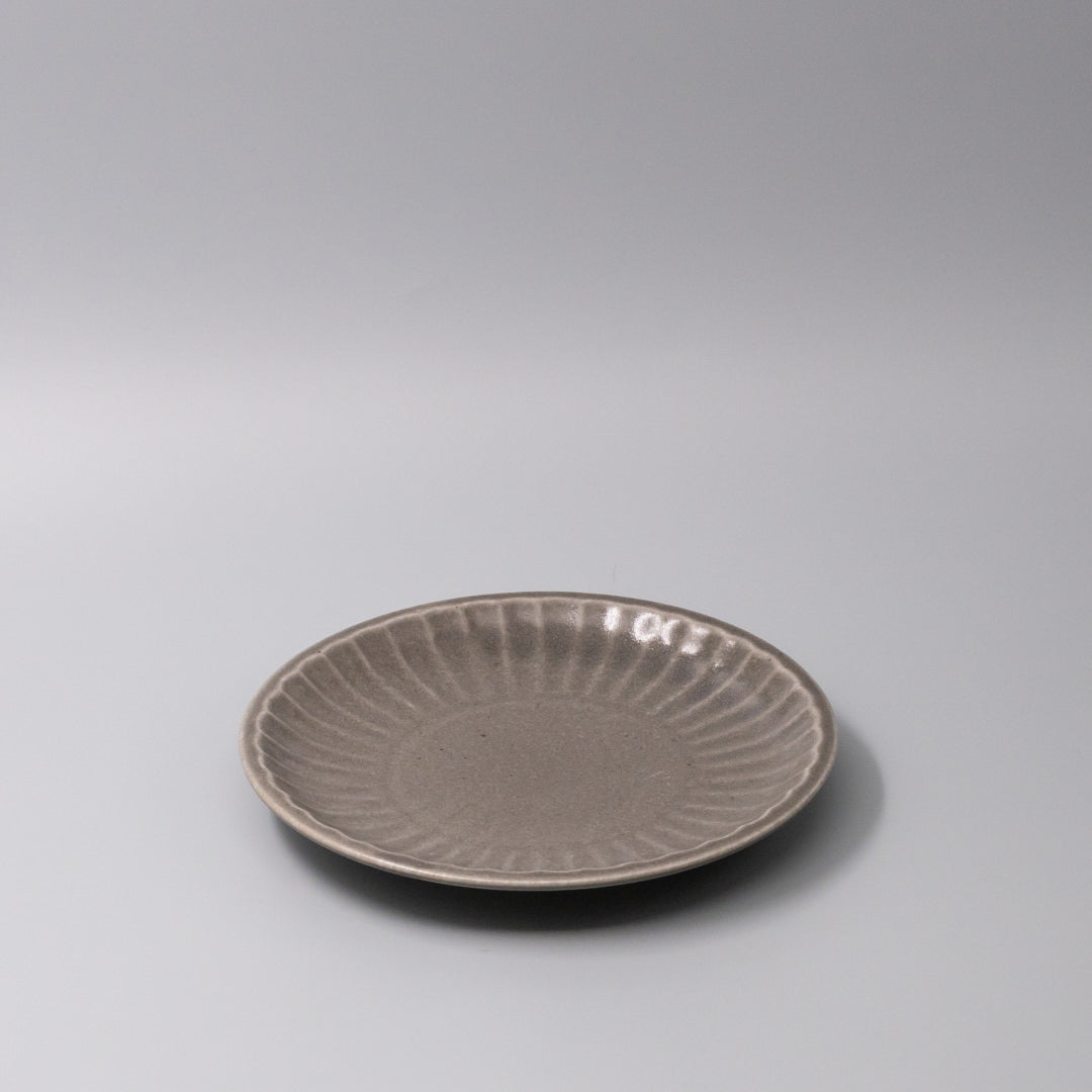 Premium 21.4cm Sunburst Dove Glaze Ceramic Plate Dishwasher Microwave Safe