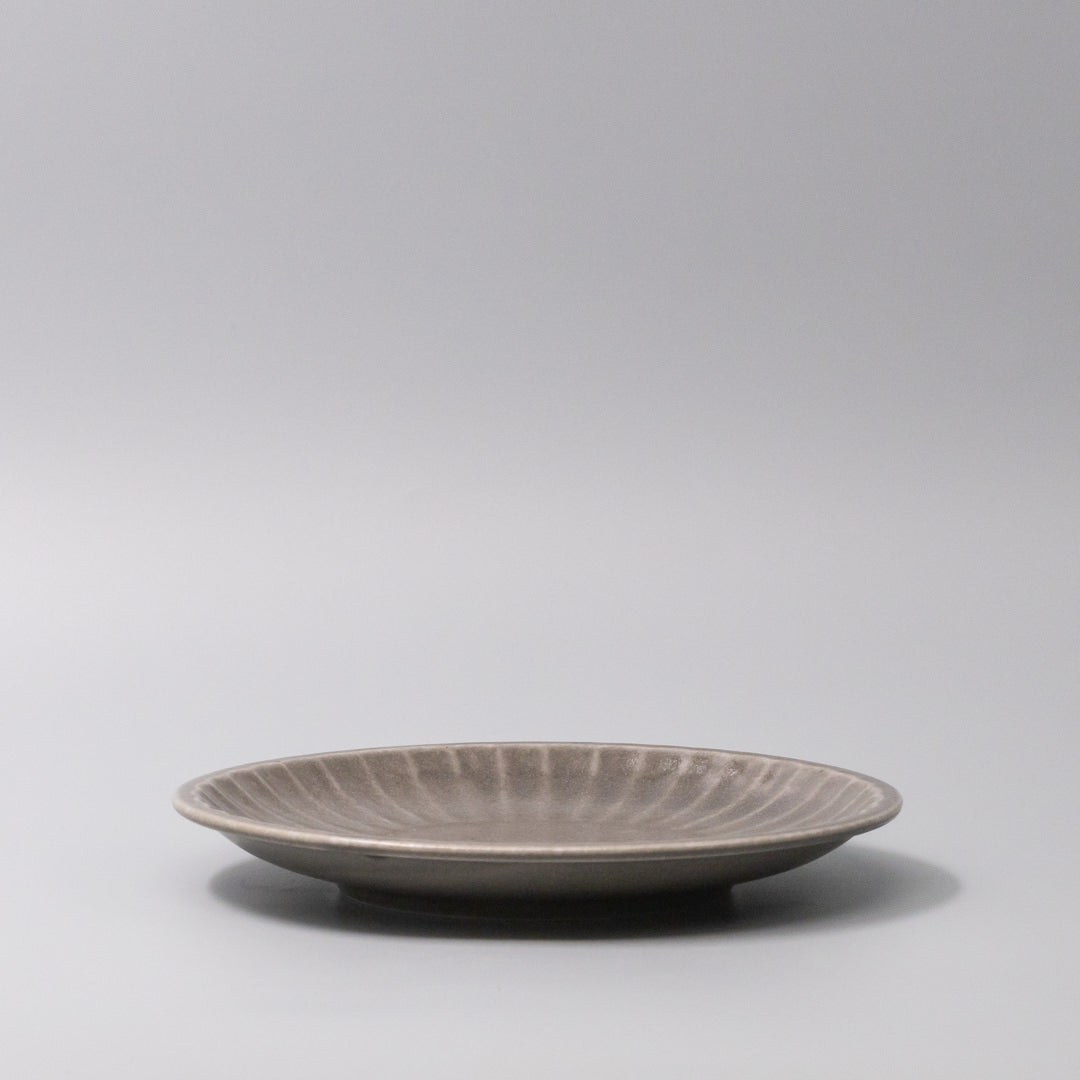 Premium 21.4cm Sunburst Dove Glaze Ceramic Plate Dishwasher Microwave Safe