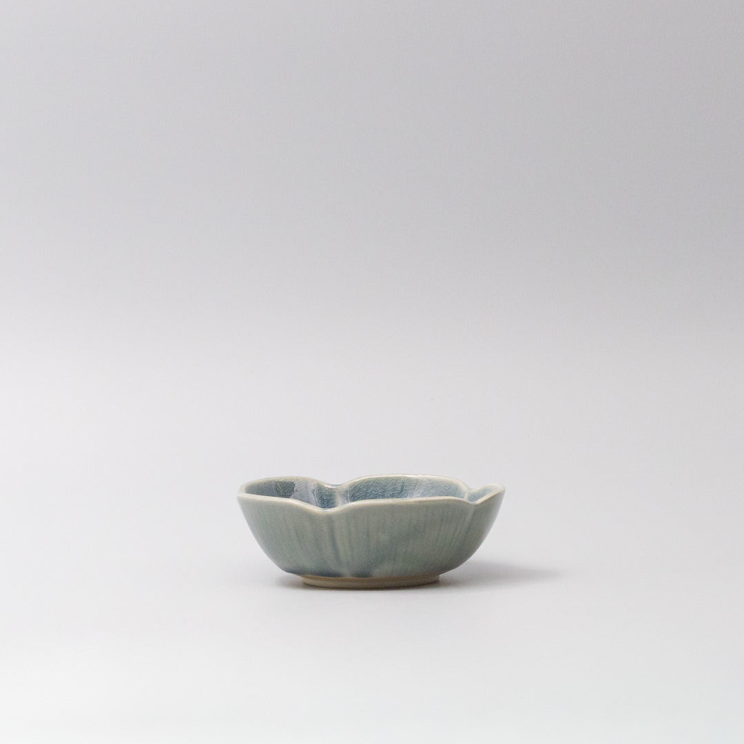 Premium 12.5cm Amane Sapphire Glaze Ceramic Sauce Dish 180ml Dishwasher Microwave Safe