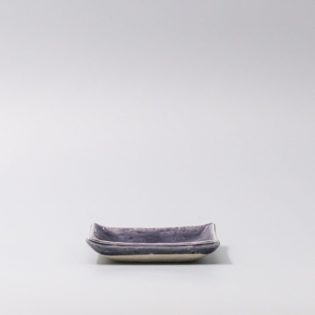 Sauce Dish 10cm Crackle Amethyst Glaze - SuperSaverAU - view 4