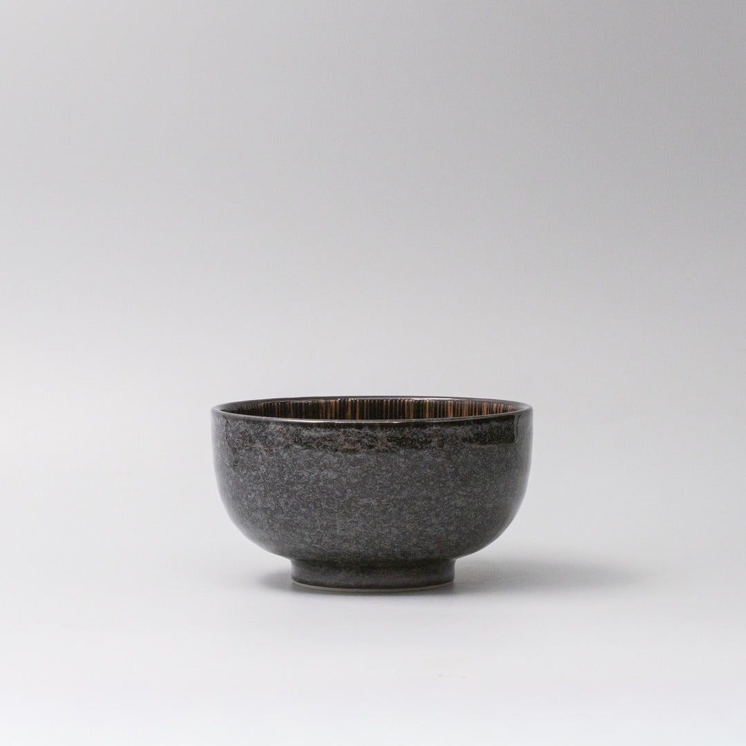 Premium Bronze Converging Line Bowl – 16cm, 600ml